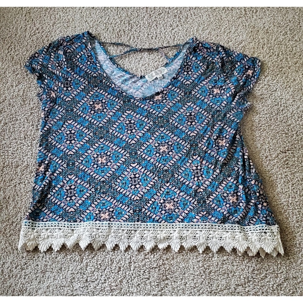Short Sleeve Cute Top
